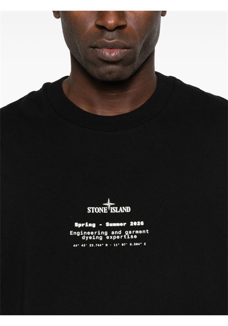 t-shirt 2100001 uomo nera STONE ISLAND | L1S15 2100001 S0285V0029